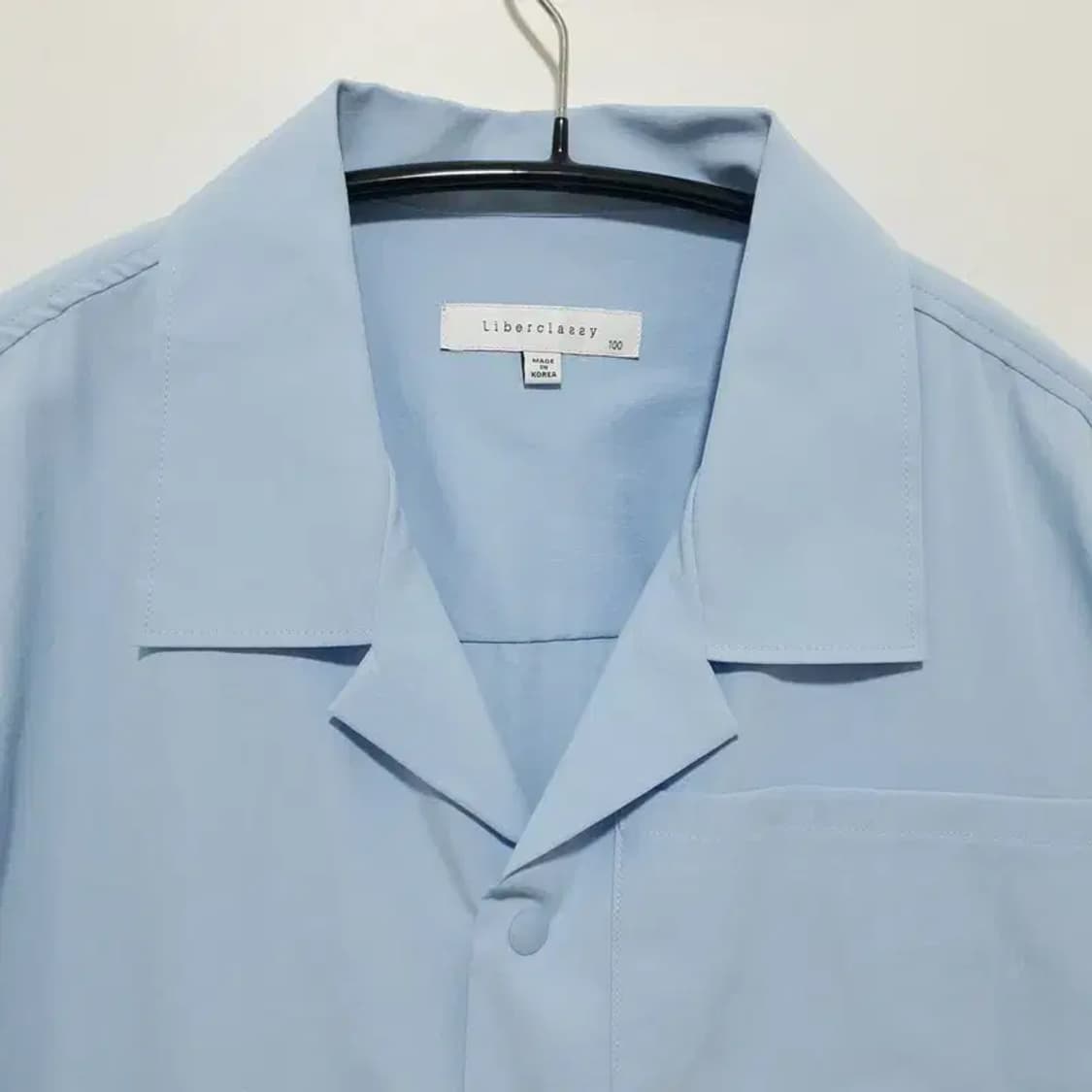 리버클래시 솔리드 루즈핏 폴리 셔츠 100_M1473 상품이미지2