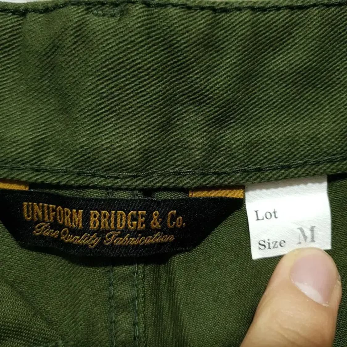 유니폼브릿지 코튼 퍼티그 팬츠 M 30_M1487 상품이미지7