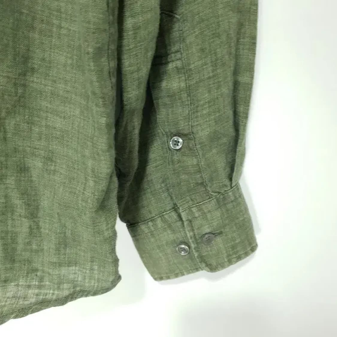 헤지스 슬림핏 린넨 셔츠 100_S1342 상품이미지6