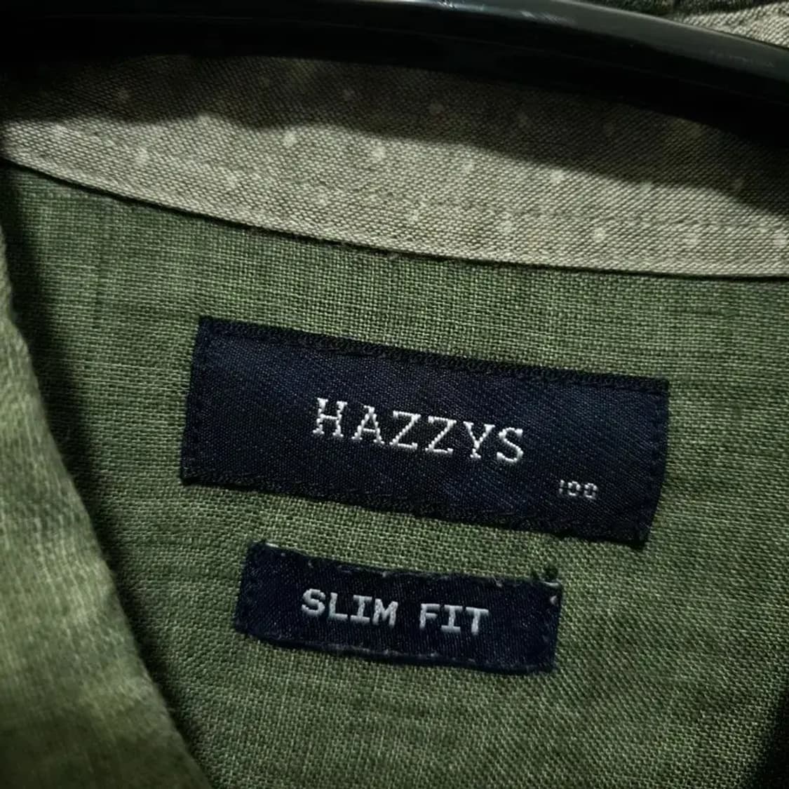 헤지스 슬림핏 린넨 셔츠 100_S1342 상품이미지7