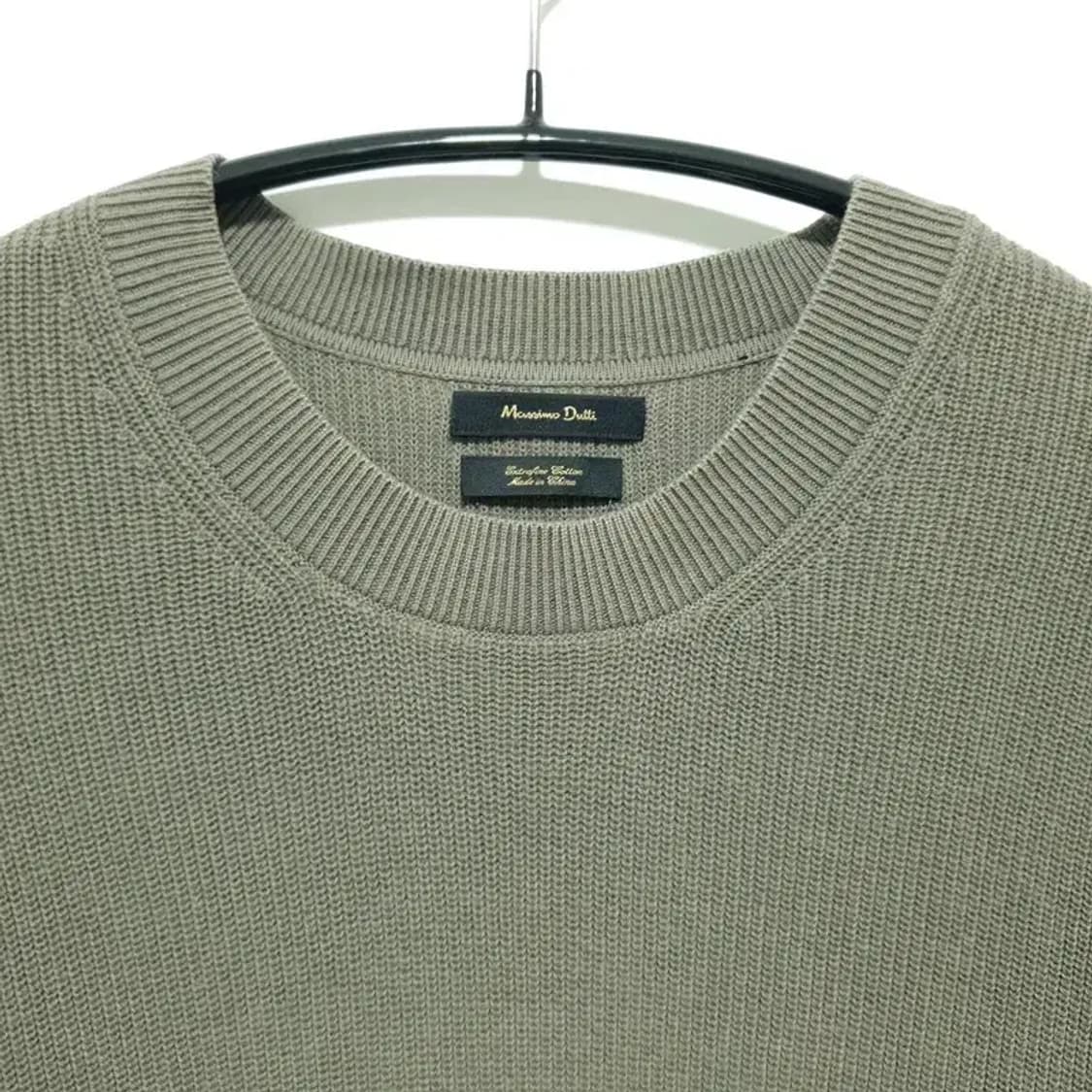 마시모두띠 엑스트라 파인 코튼 반팔 니트 L_S1341 상품이미지2