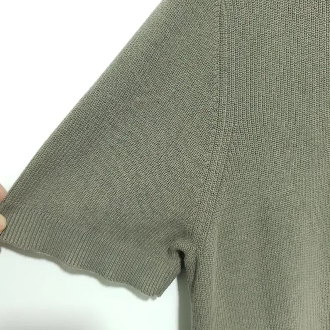 마시모두띠 엑스트라 파인 코튼 반팔 니트 L_S1341 상품이미지3