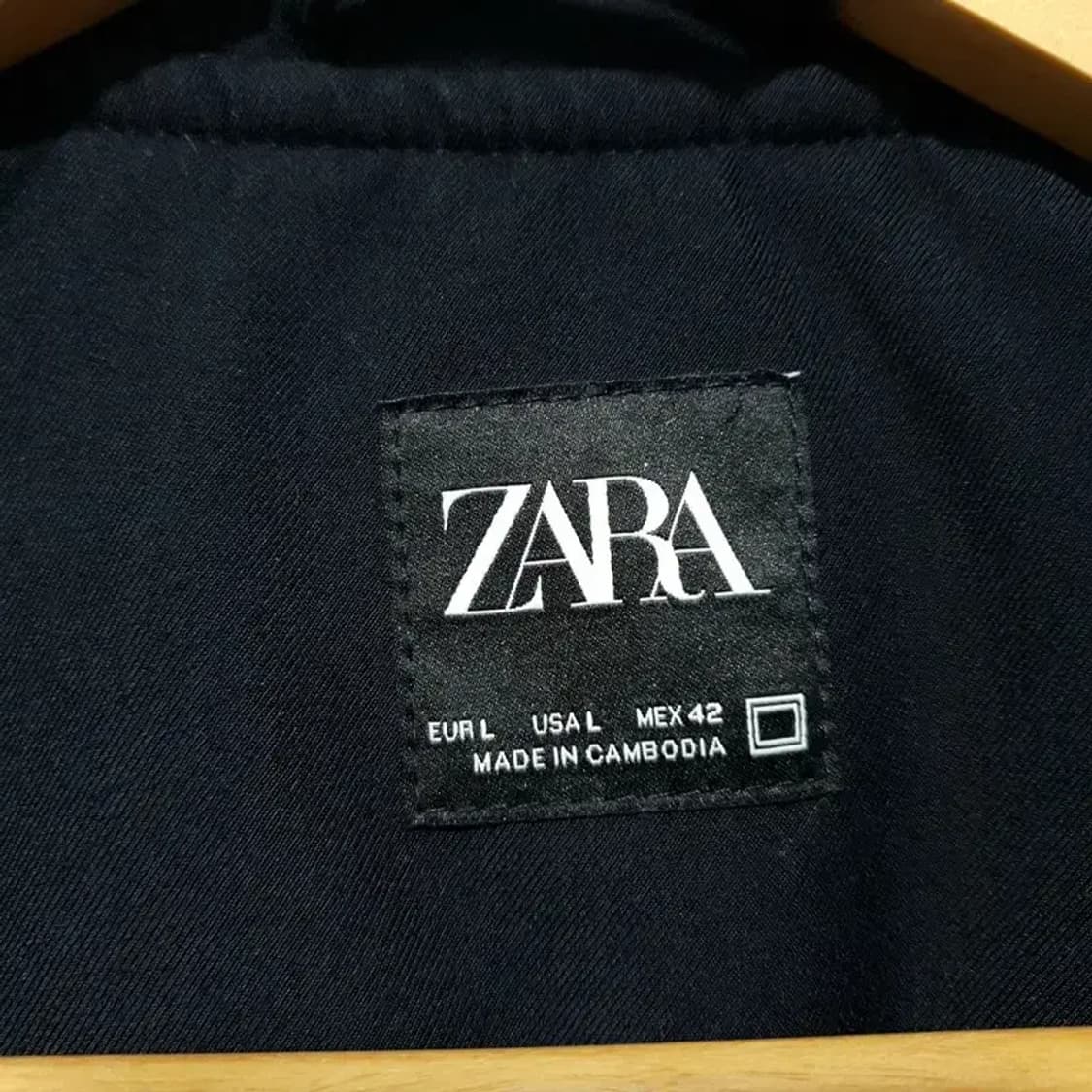 자라 맨 봄버 점퍼 자켓 L_M1490 상품이미지8