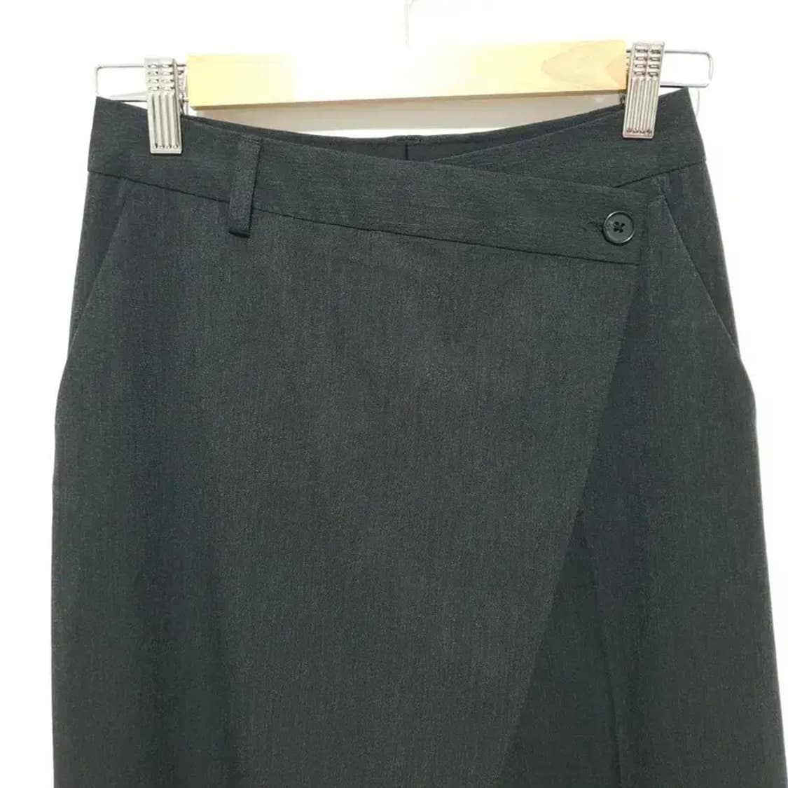 무탠다드 여성 와이드 랩 슬랙스 24_M1512 상품이미지2