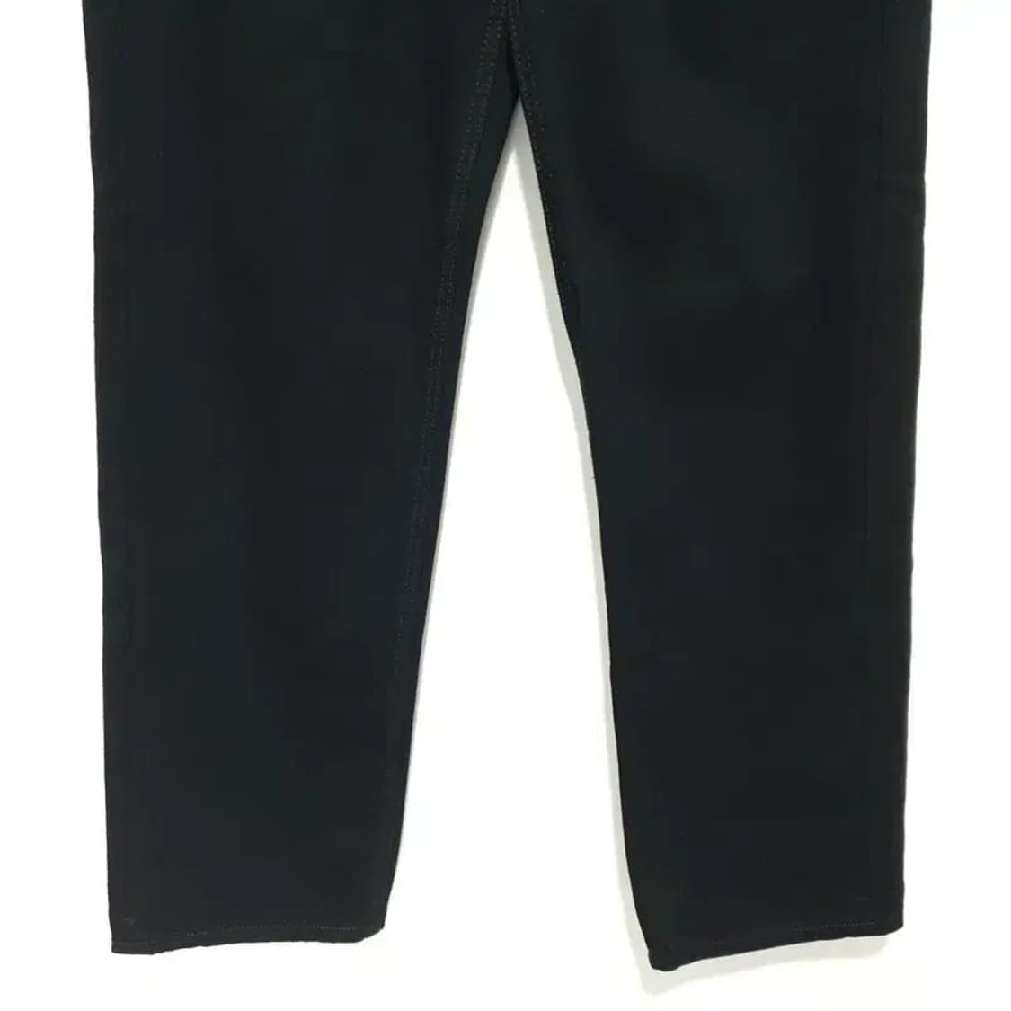 무탠다드 블랙 스트레이트 데님 팬츠 31_M1515 상품이미지3