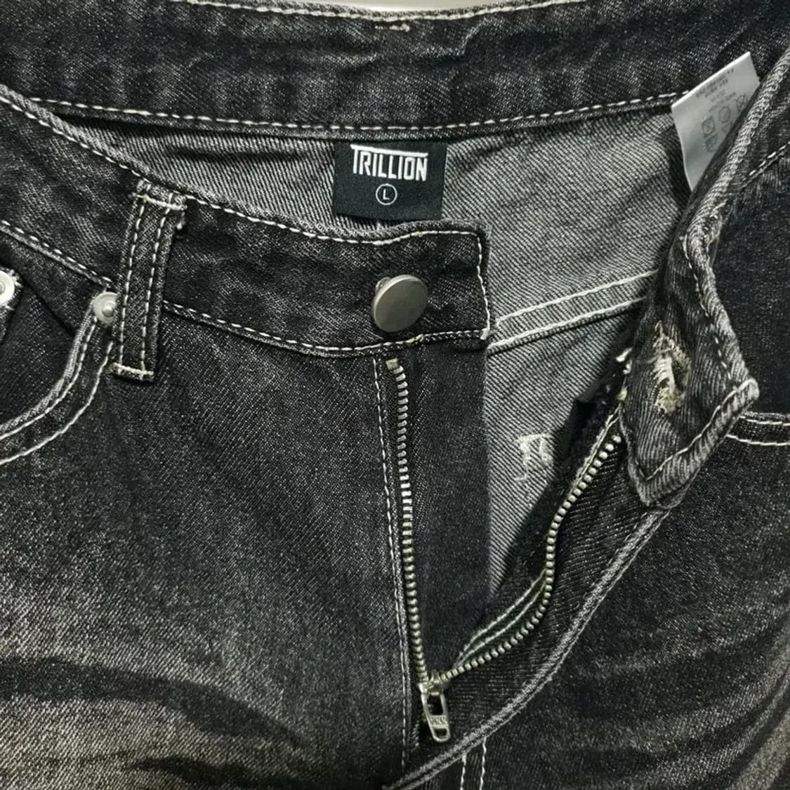 트릴리온 데님 버뮤다 팬츠 L_S1382 상품이미지3