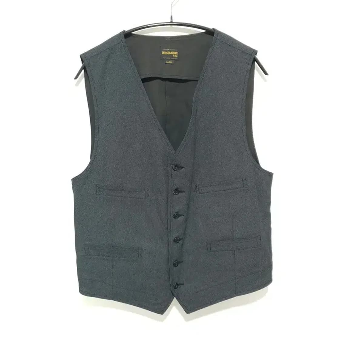 아웃스탠딩 30s MOLE CLOTH 베스트 L_S1364 상품이미지1