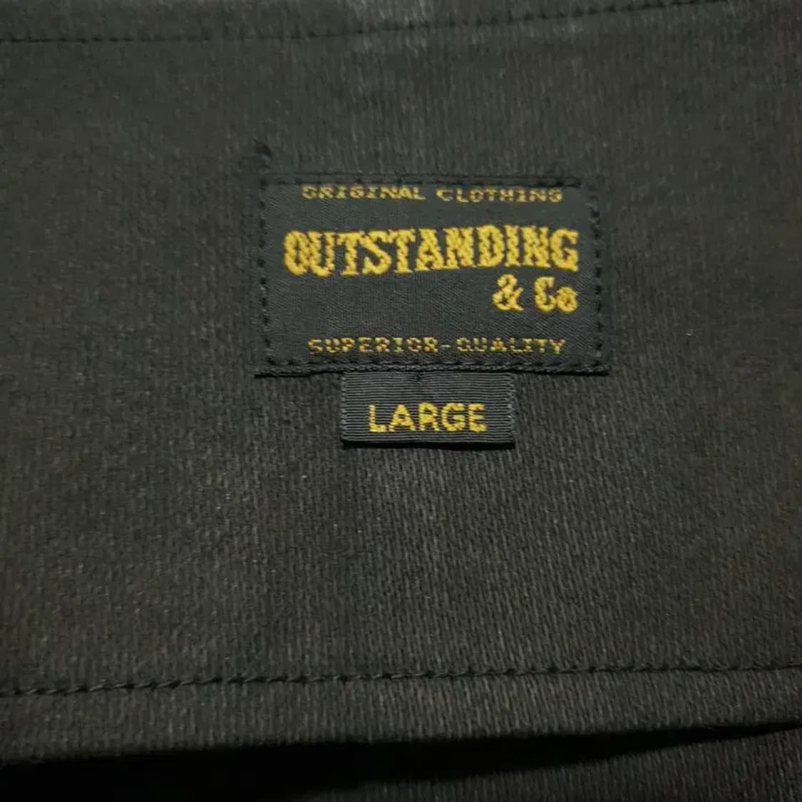 아웃스탠딩 30s MOLE CLOTH 베스트 L_S1364 상품이미지4