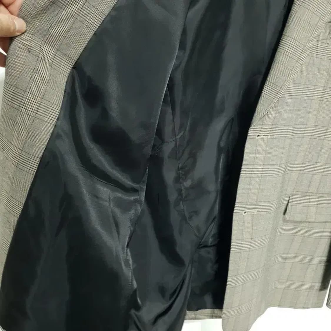 드로우핏 남성 체크 블레이저 자켓 L_M1492 상품이미지7