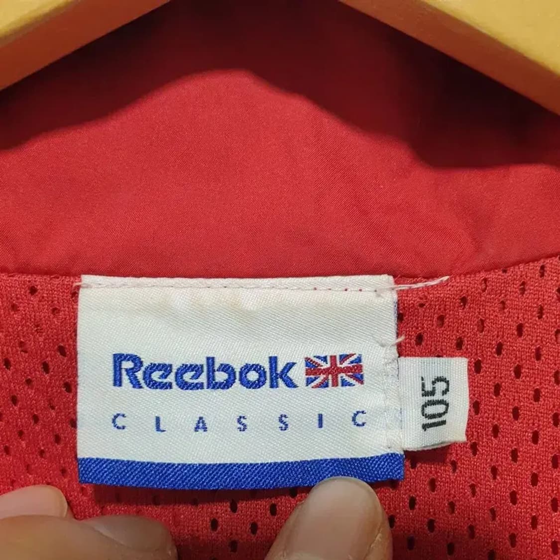 리복 슬림핏 바람막이 자켓 105_M1493 상품이미지8