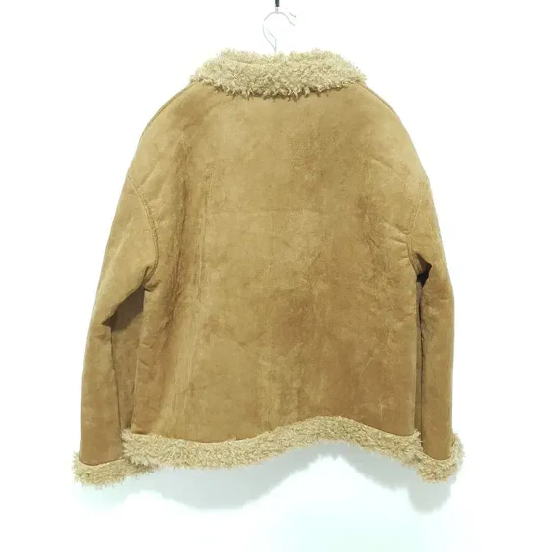 여성 버클 뽀글이 스웨이드 무스탕 자켓 F_W0358 상품이미지4