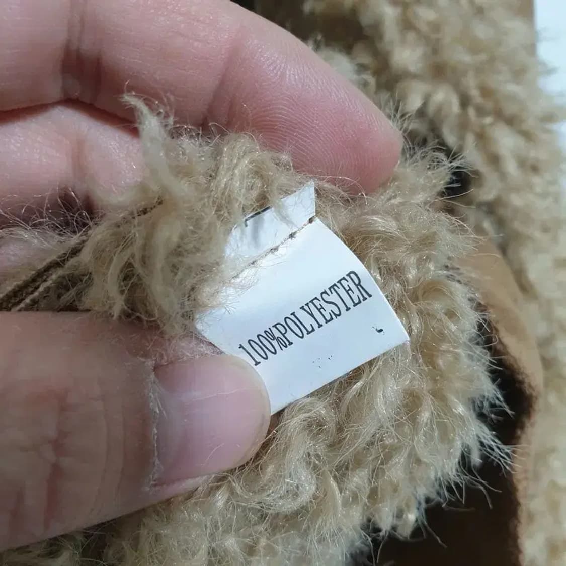 여성 버클 뽀글이 스웨이드 무스탕 자켓 F_W0358 상품이미지6