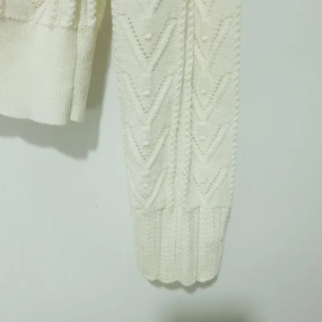 나인콥 펀칭 니트 가디건 F_M1529 상품이미지5