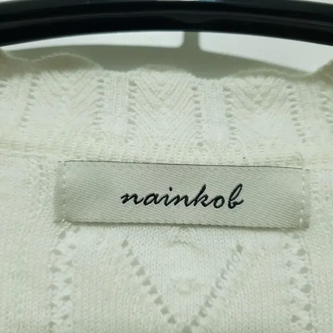 나인콥 펀칭 니트 가디건 F_M1529 상품이미지7