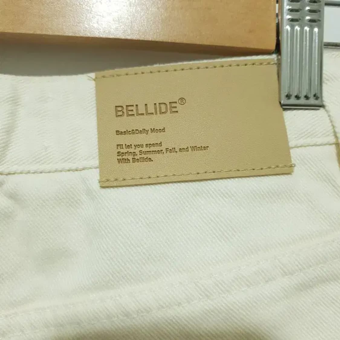 베이델리 여성 와이드 크림진 S_M1530 상품이미지5