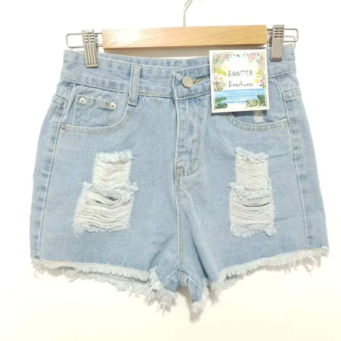 데님 숏 팬츠 M_S1393 상품이미지1