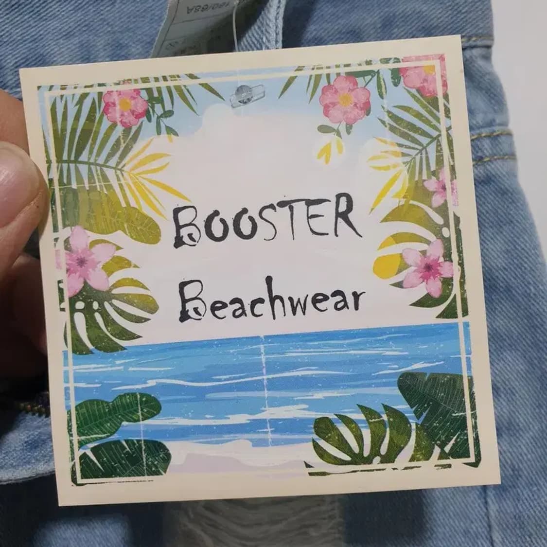 데님 숏 팬츠 M_S1393 상품이미지4