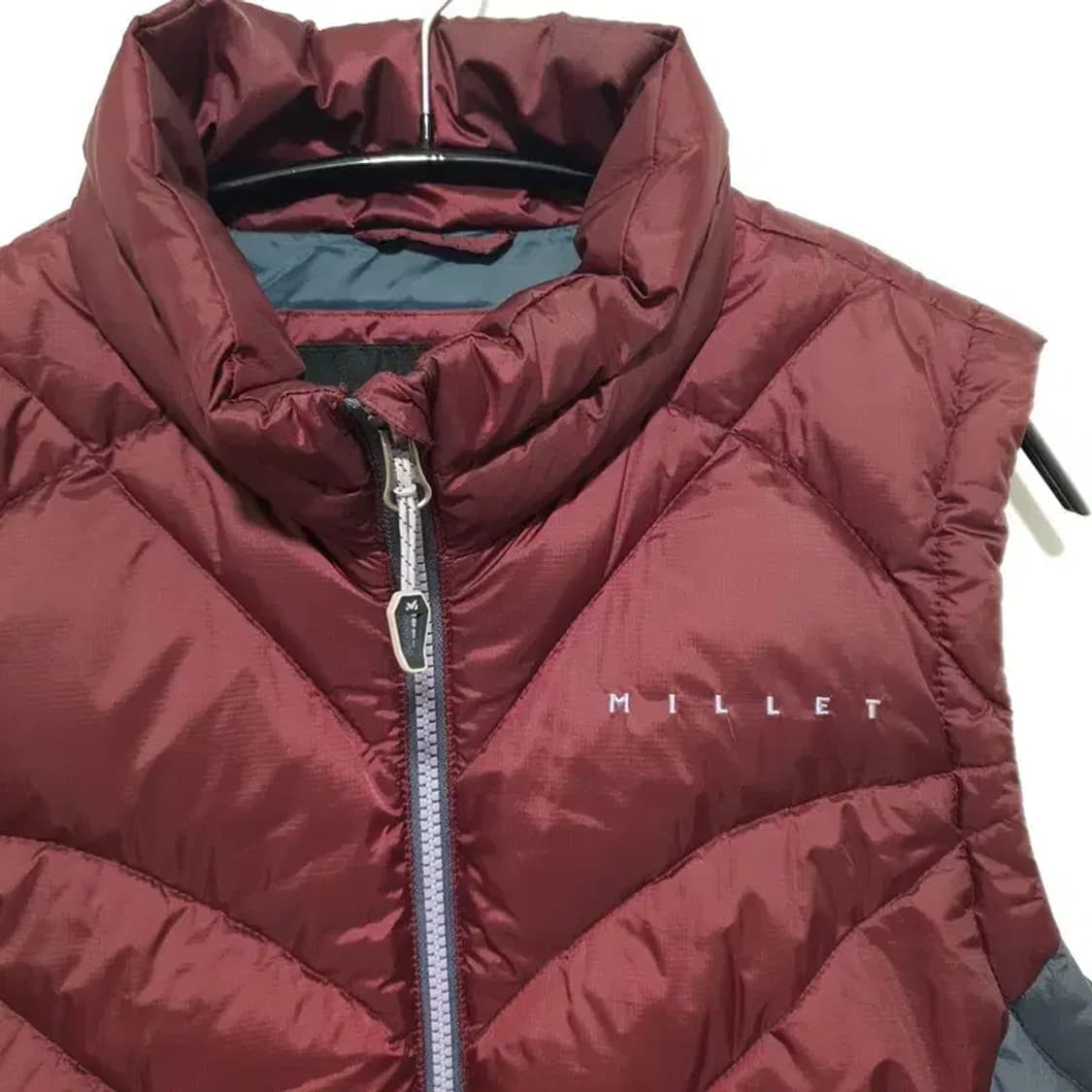 밀레 여성 구스다운 패딩 조끼 105_W0360 상품이미지2