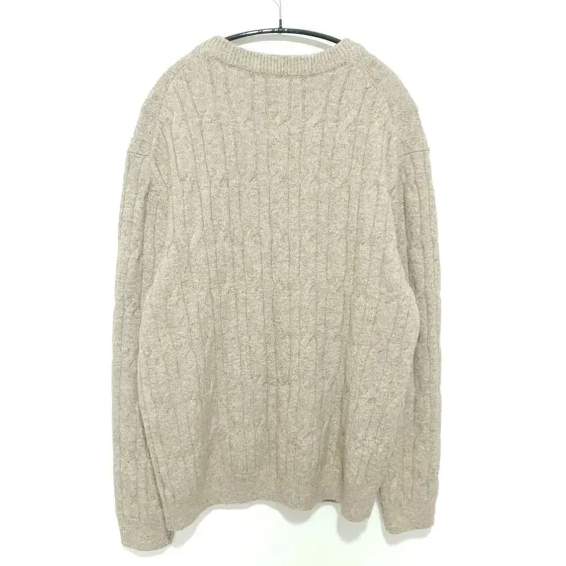 수아레 라운드넥 케이블 니트 L_M1522 상품이미지4