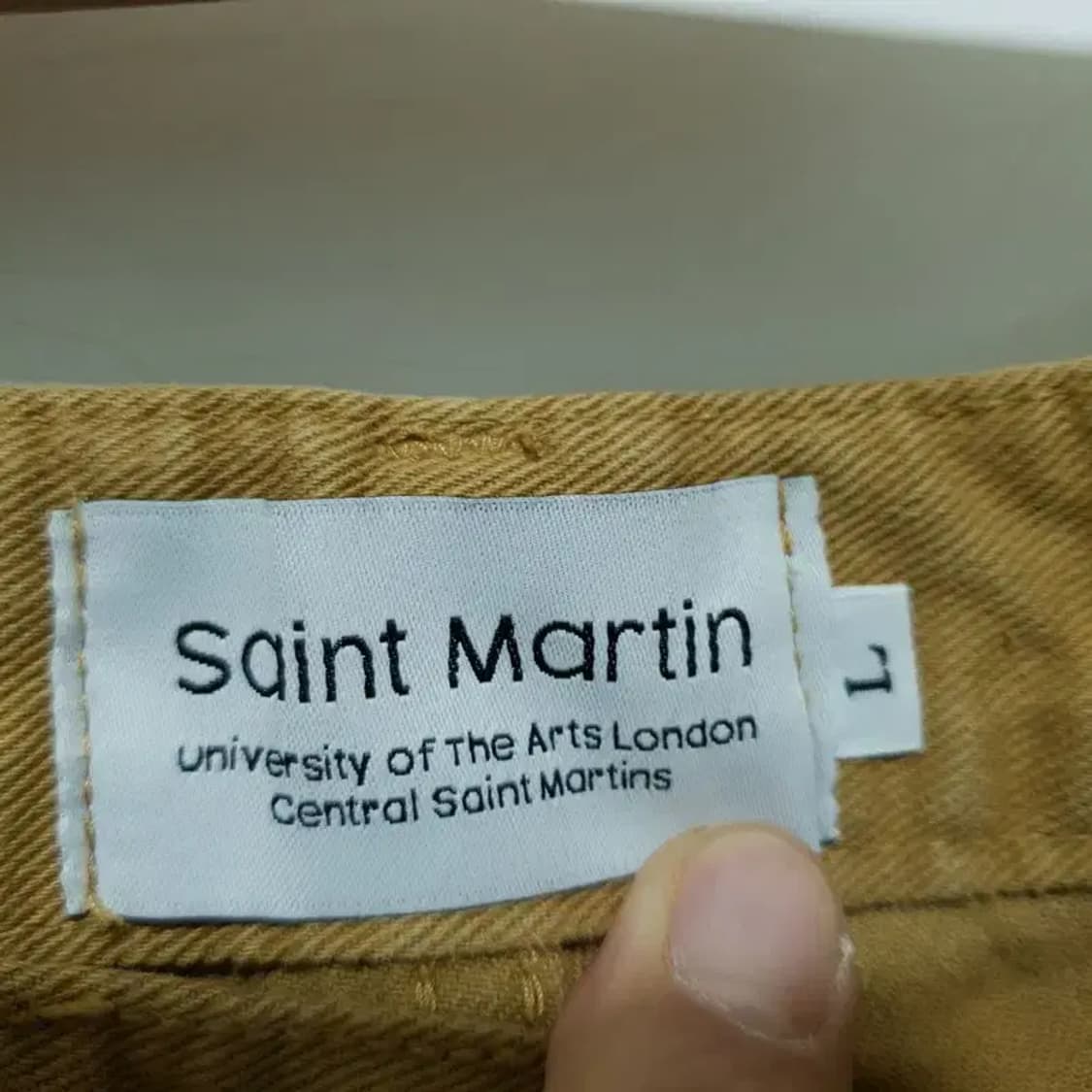 세인트마틴 원턱 코튼 팬츠 L_M1536 상품이미지6