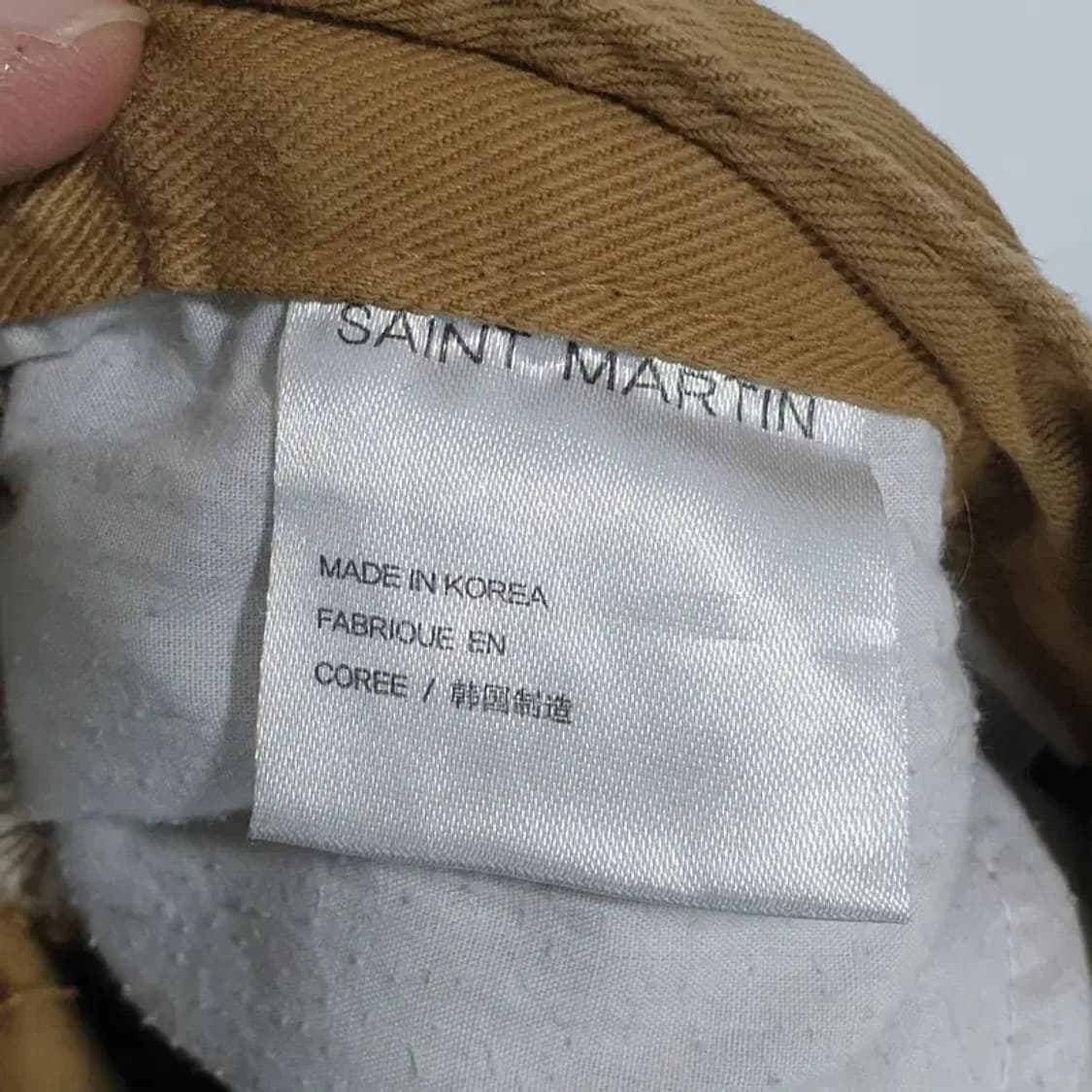 세인트마틴 원턱 코튼 팬츠 L_M1536 상품이미지7