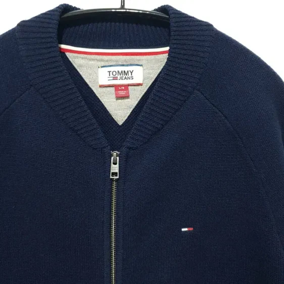 타미진스 울 니트 집업 L_M1520 상품이미지2