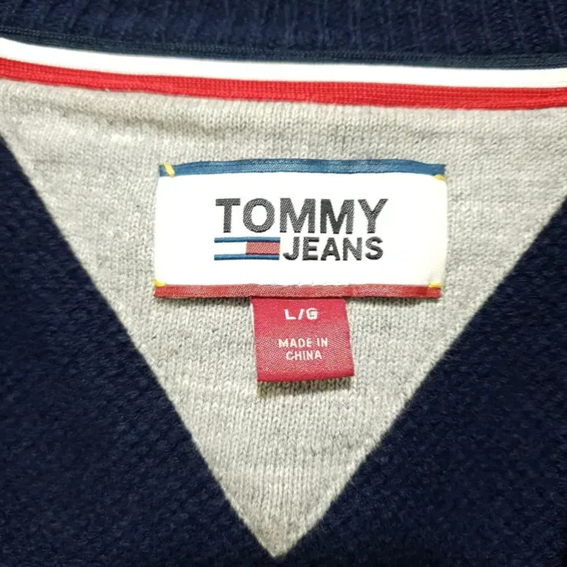 타미진스 울 니트 집업 L_M1520 상품이미지6