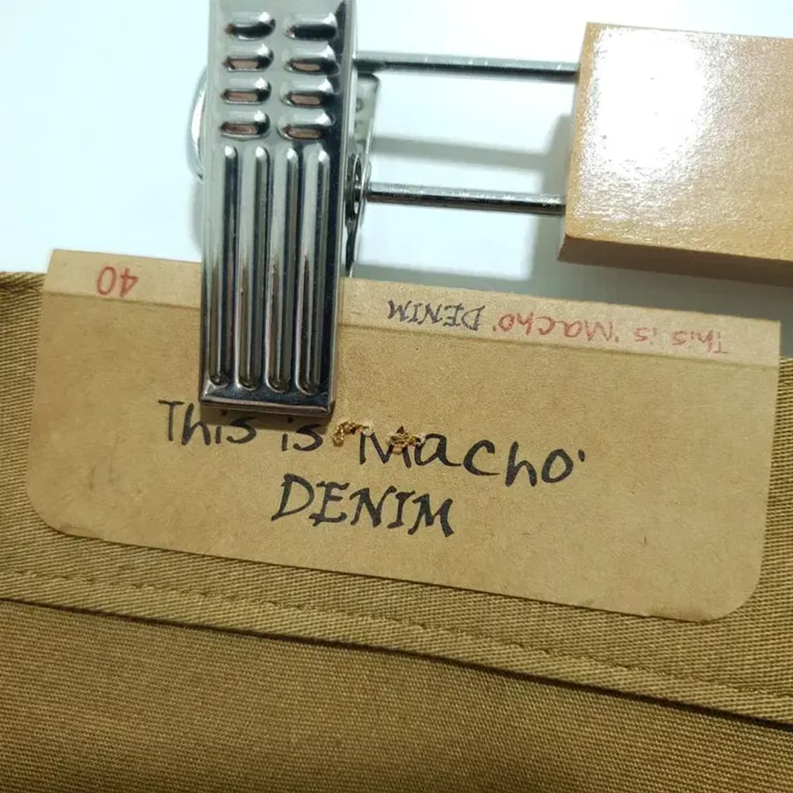 버튼 포인트 팬츠 40_M1538 상품이미지7