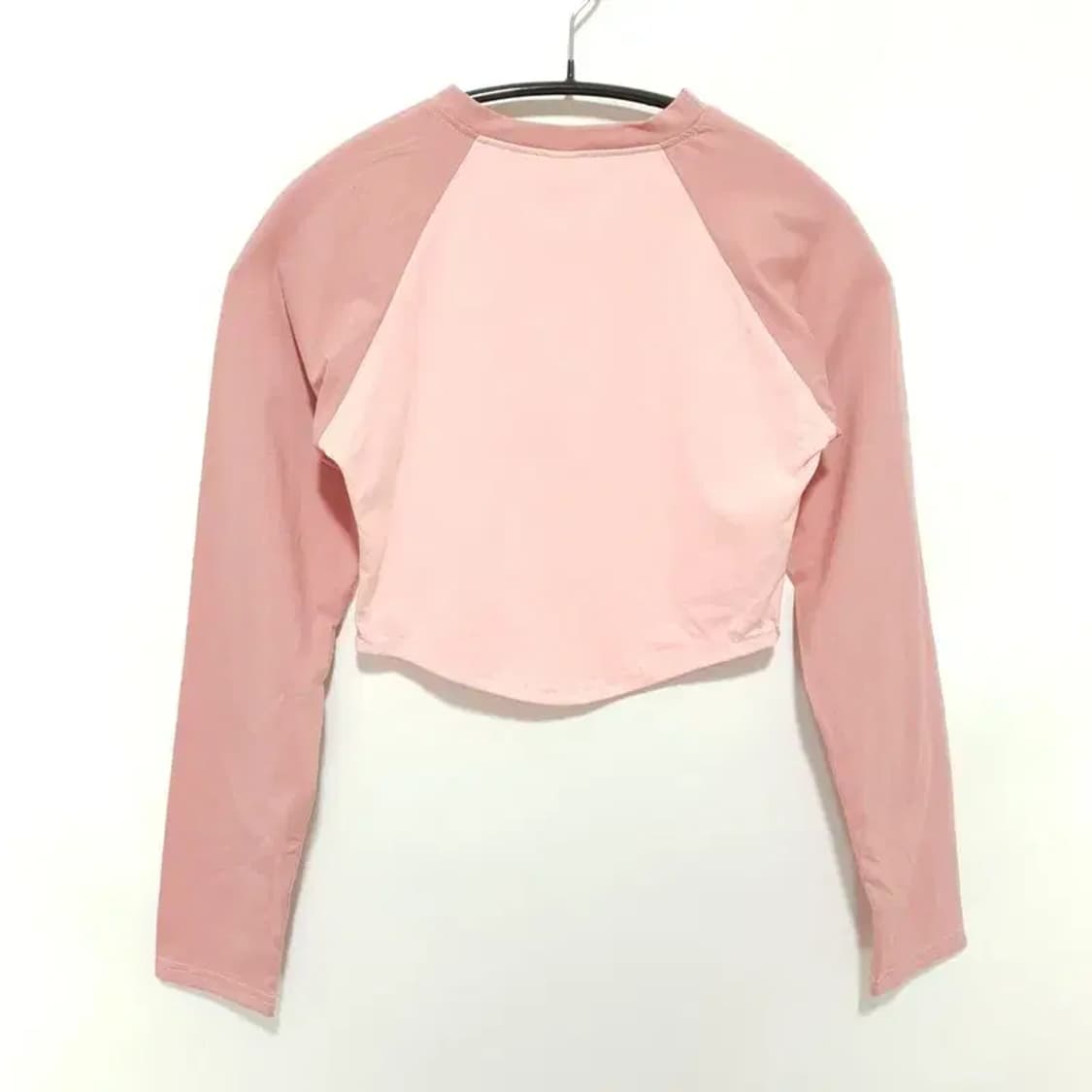 프린팅 래글런 크롭 긴팔 F_M1554 상품이미지5