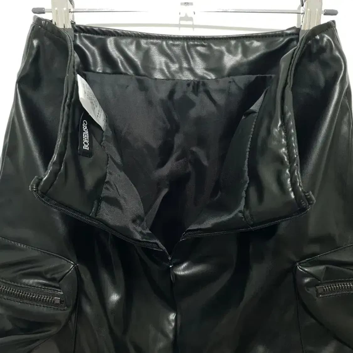 보헤미안서울 투 포켓 레더 맥시 스커트 S_M1555 상품이미지7