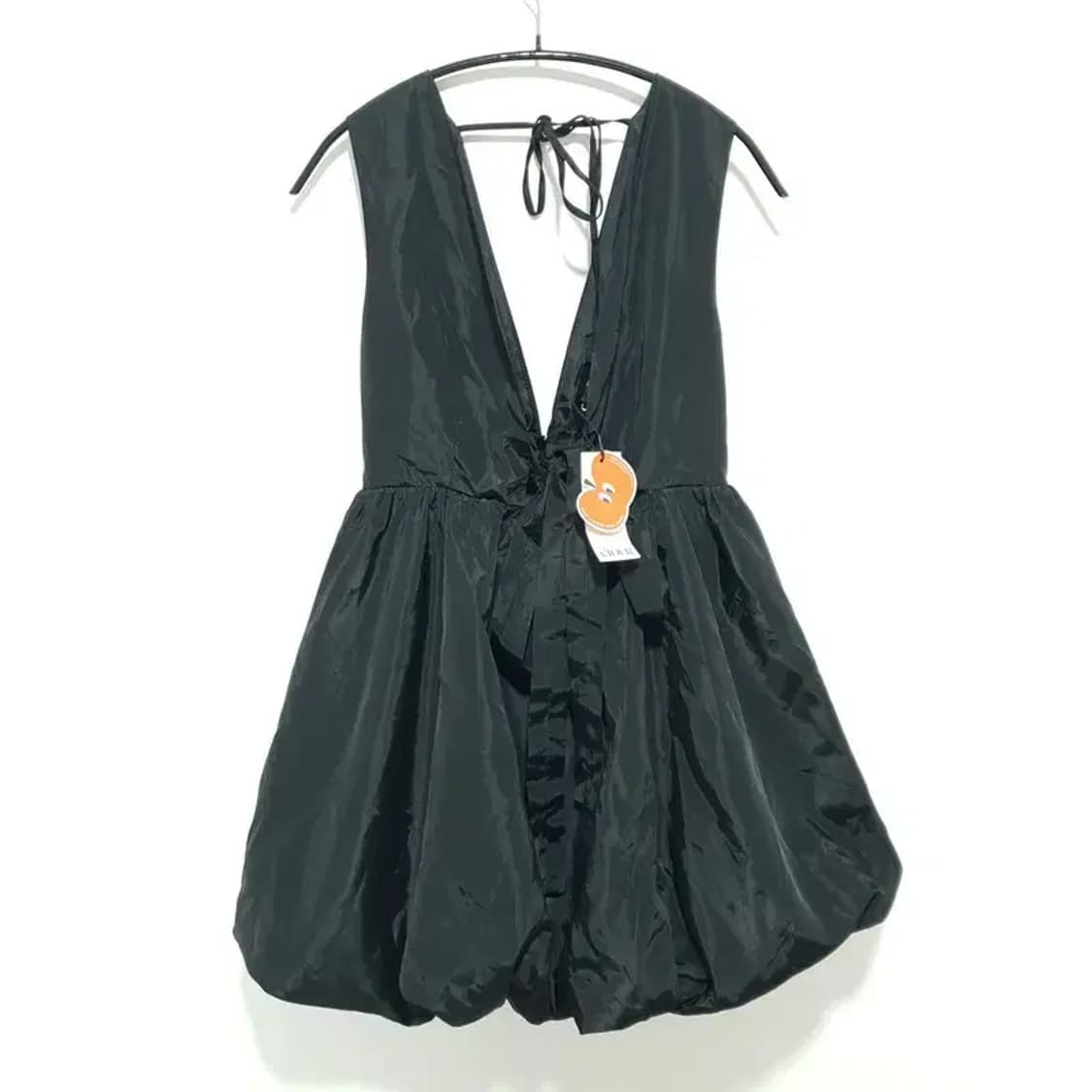 샵사이다 브이넥 민소매 펌킨 드레스 XS_S1401 상품이미지1