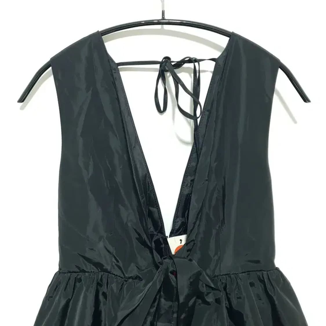 샵사이다 브이넥 민소매 펌킨 드레스 XS_S1401 상품이미지2