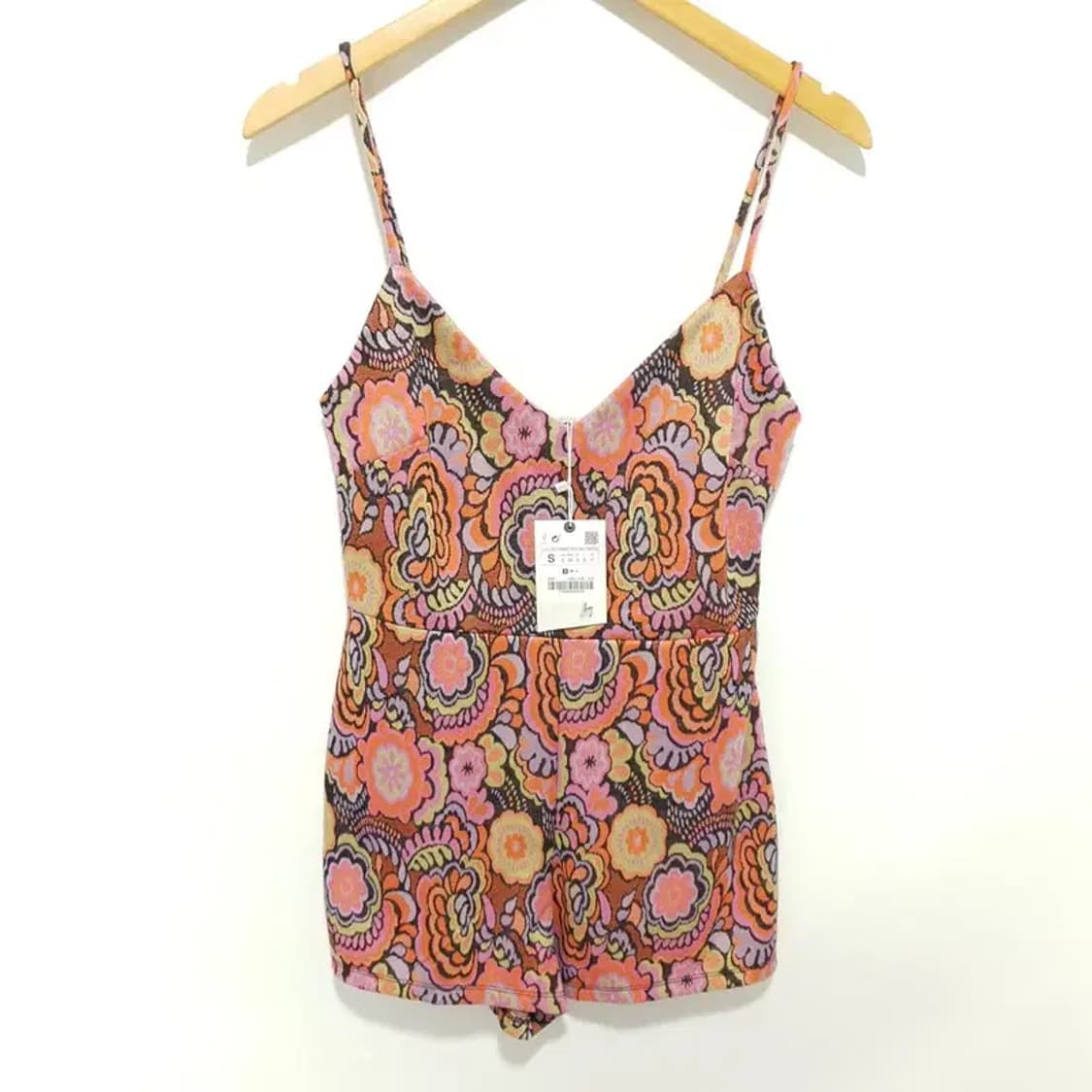 자라 패턴 니트 점프수트 S_S1404 상품이미지1