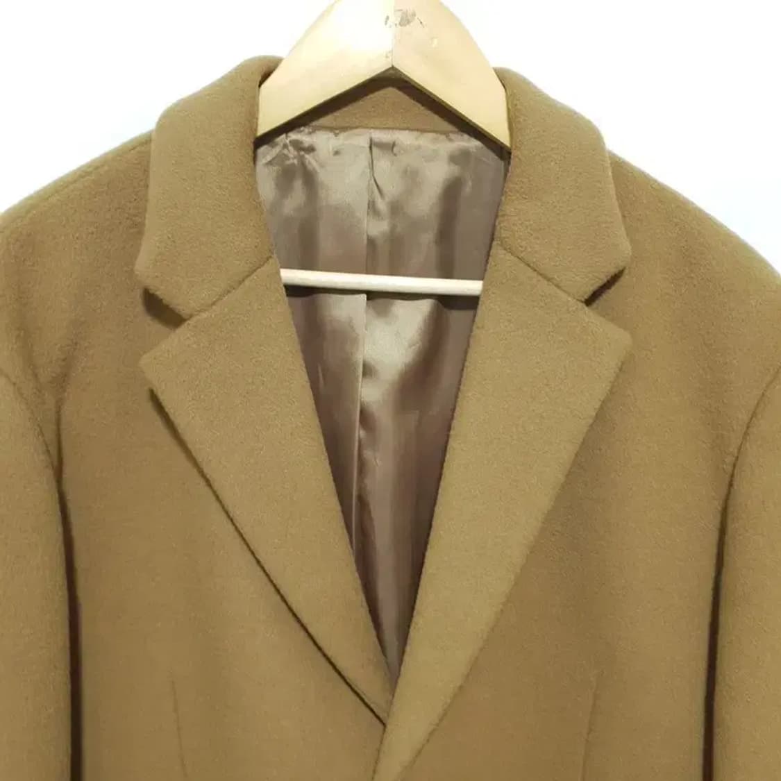 무탠다드 대디 숄더 싱글 롱 코트 XL_W0361 상품이미지2