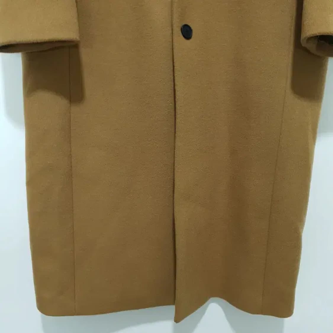 무탠다드 대디 숄더 싱글 롱 코트 XL_W0361 상품이미지4