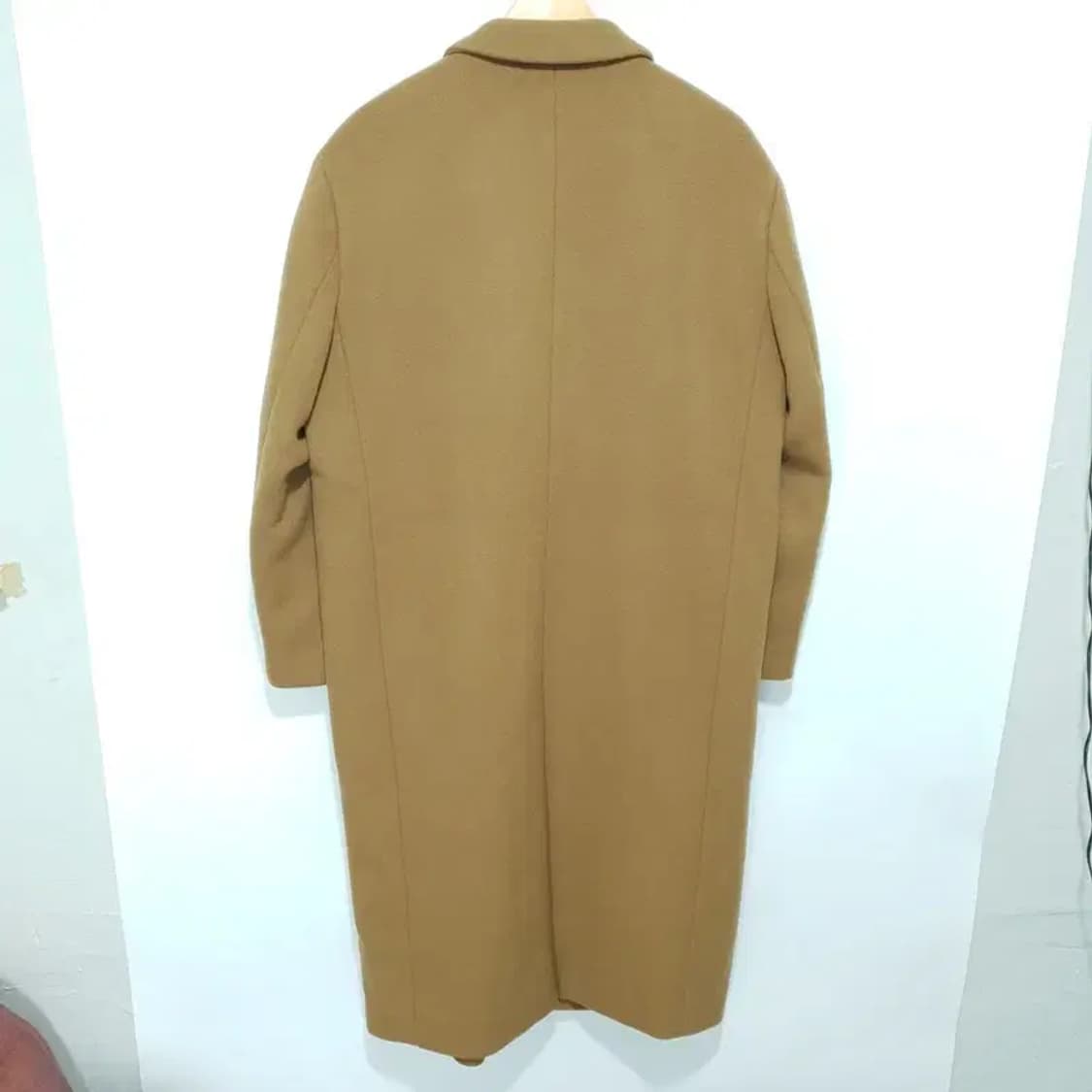 무탠다드 대디 숄더 싱글 롱 코트 XL_W0361 상품이미지5