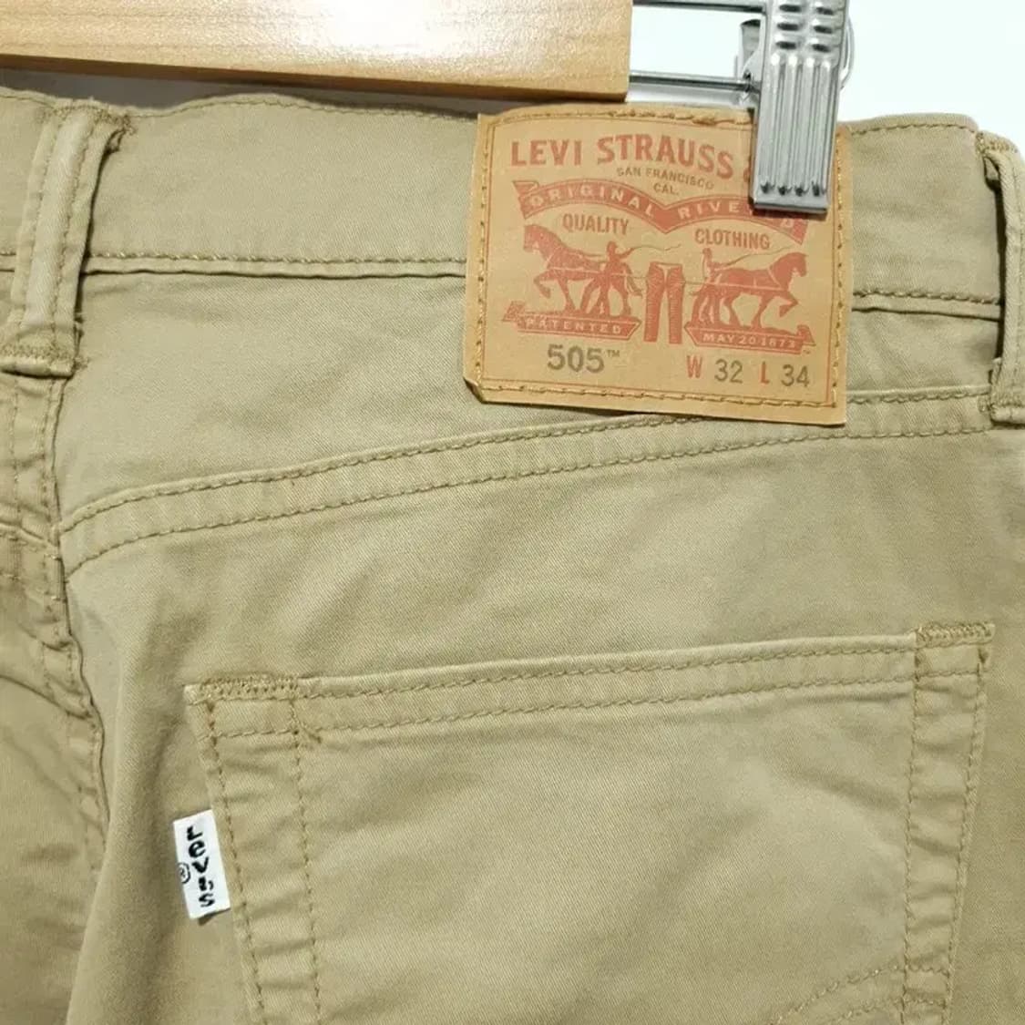 리바이스 505 면 팬츠 32_M1559 상품이미지5