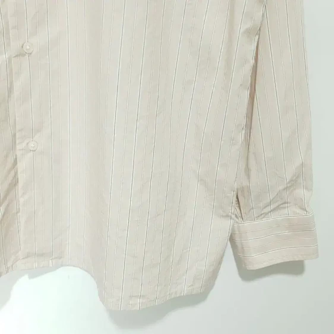 유니클로 C 스트라이프 오버사이즈 셔츠 M_M1567 상품이미지4