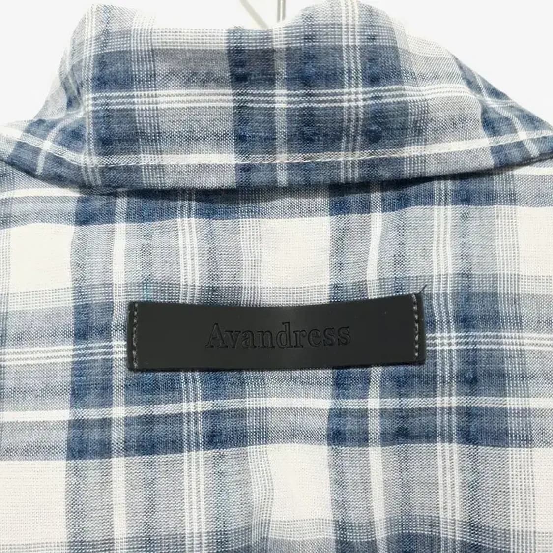 어반드레스 체크 크롭 셔츠 S_M1573 상품이미지6