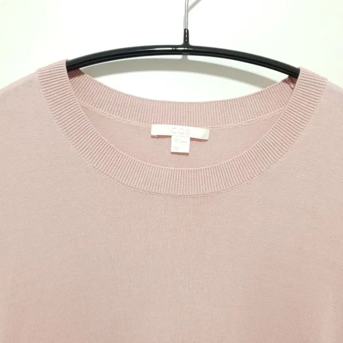 코스 배색 실크 니트 M_M1575 상품이미지2