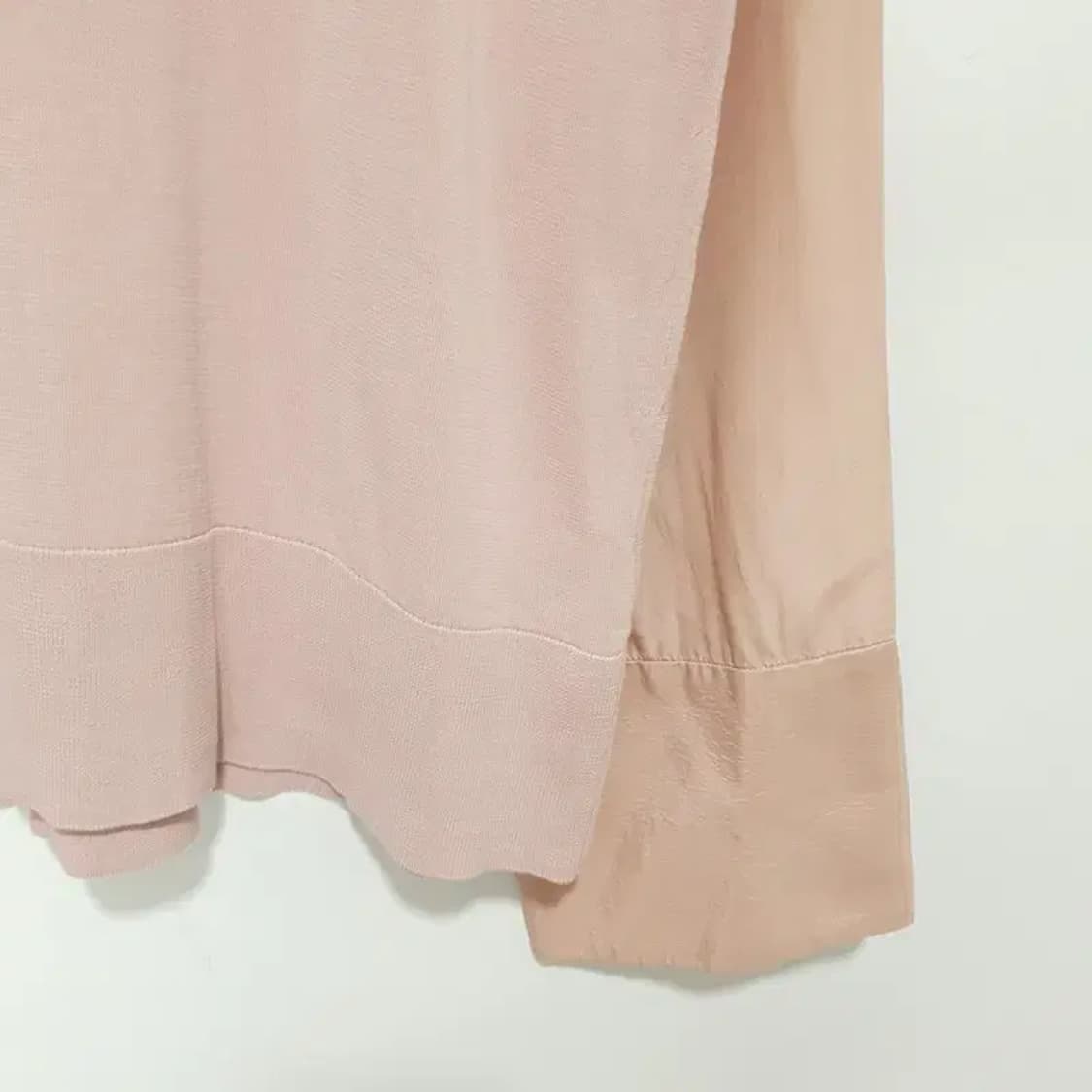 코스 배색 실크 니트 M_M1575 상품이미지4