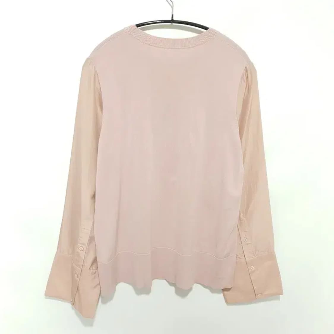 코스 배색 실크 니트 M_M1575 상품이미지5