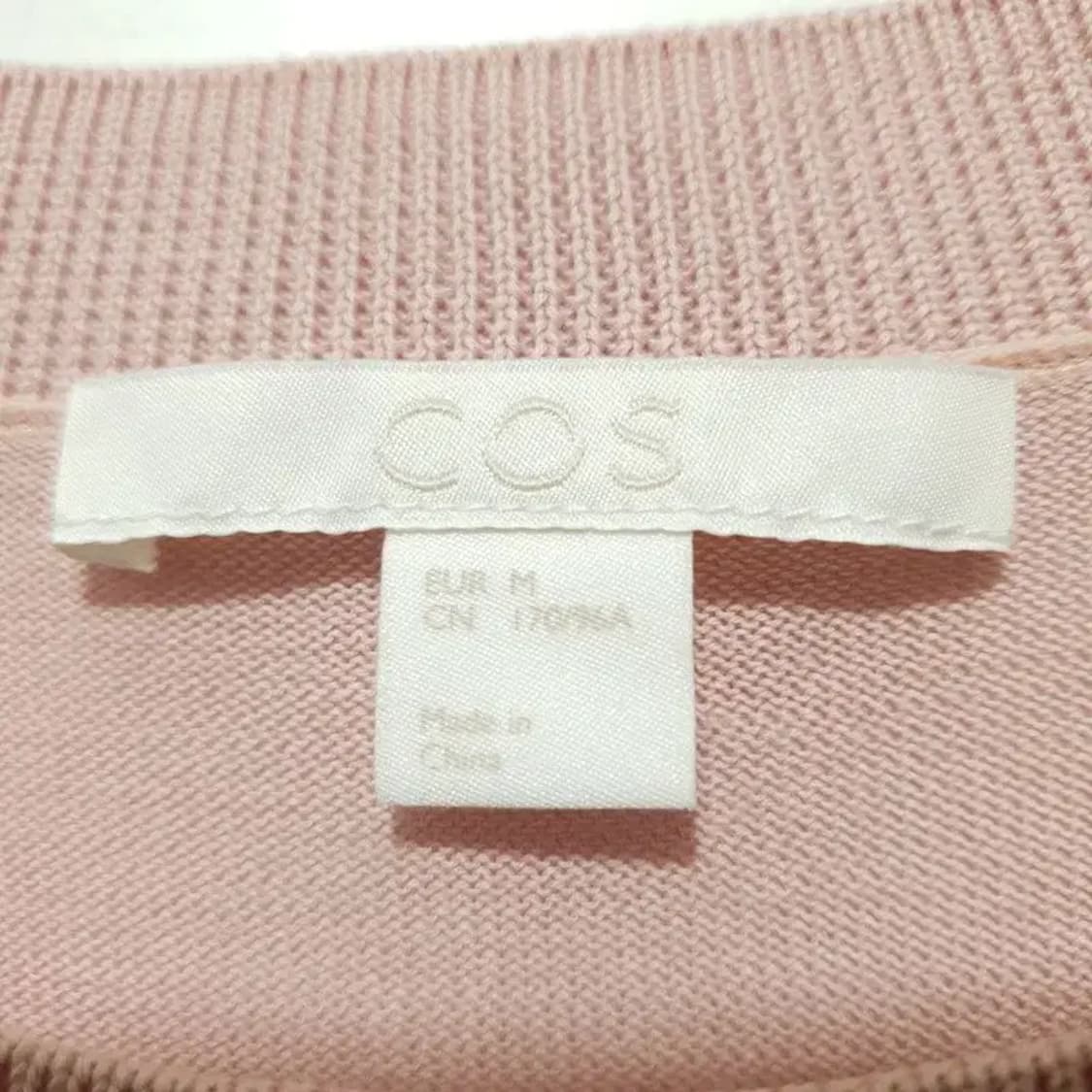 코스 배색 실크 니트 M_M1575 상품이미지7