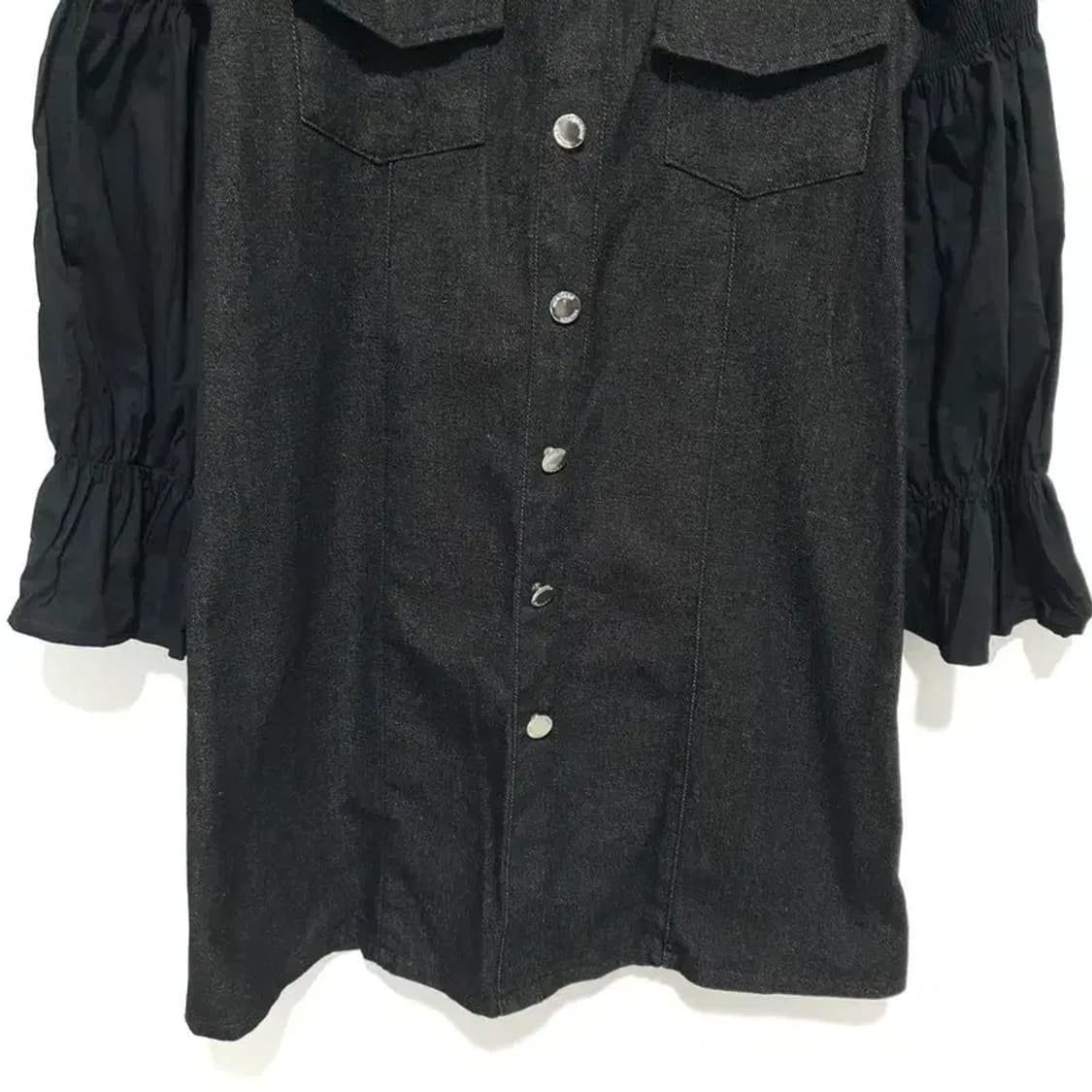 코코앤유 오프숄더 데님 원피스 1_M1577 상품이미지3