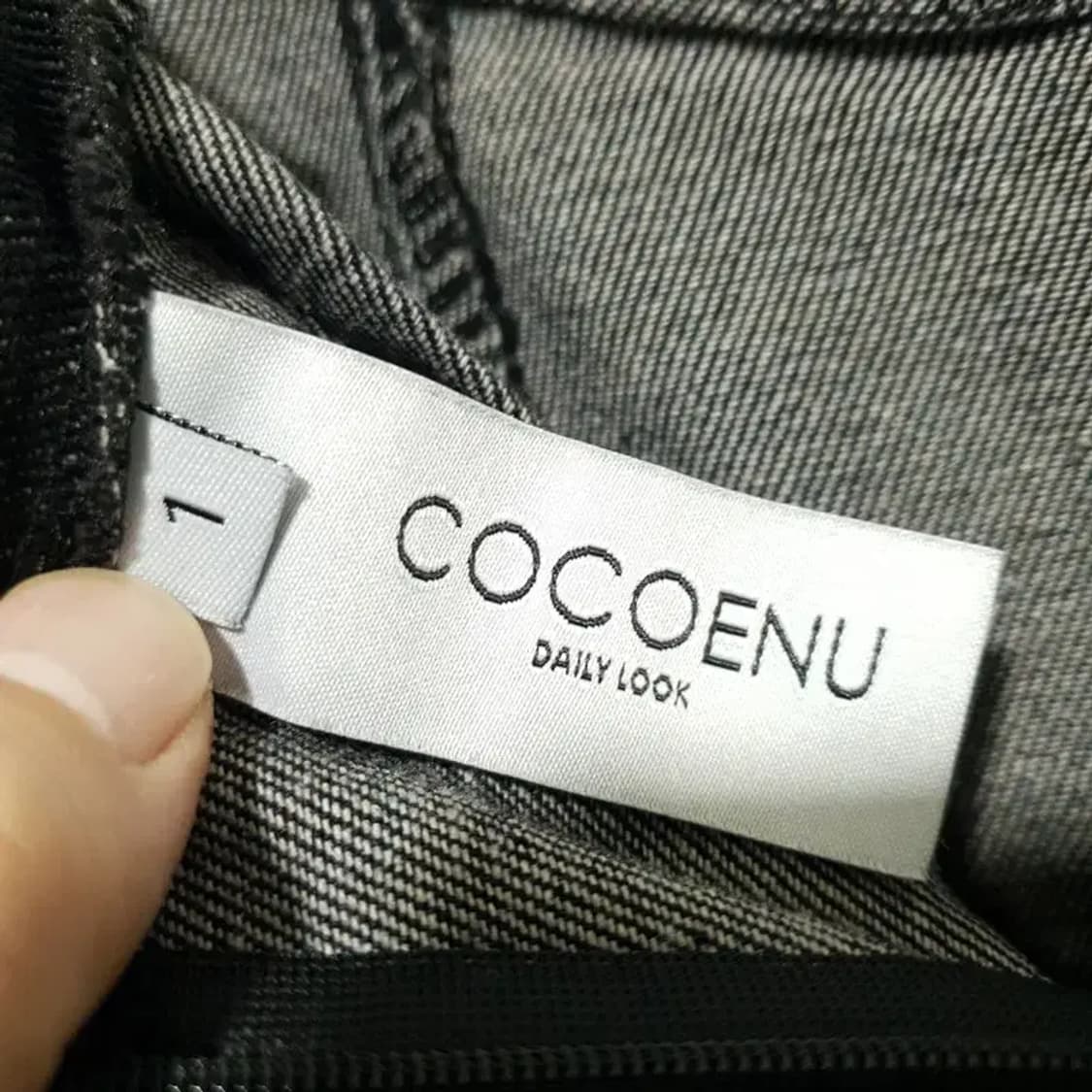 코코앤유 오프숄더 데님 원피스 1_M1577 상품이미지7