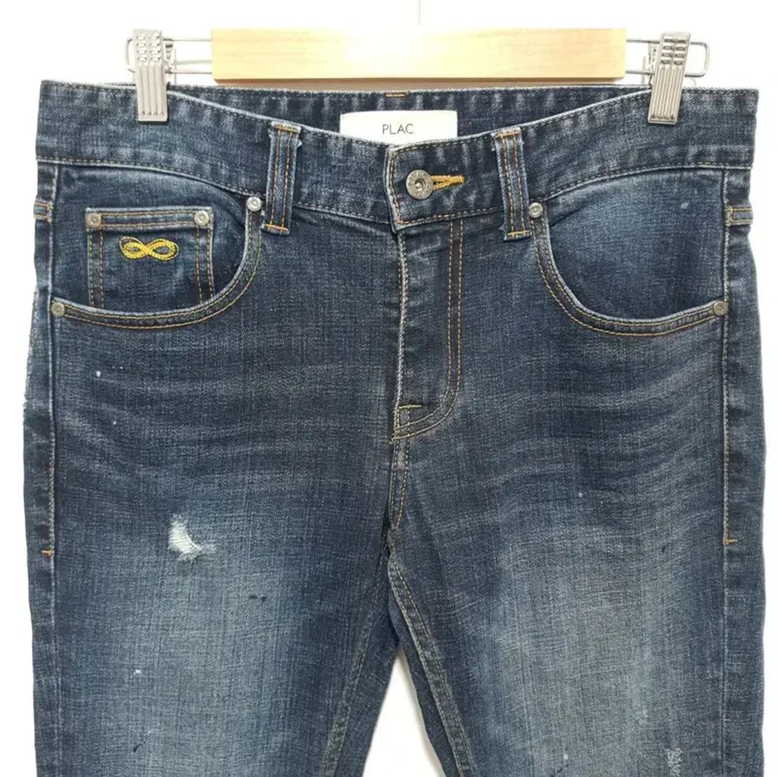 플랙진 SLENDER 페인티드 데님 팬츠 32_M1581 상품이미지2