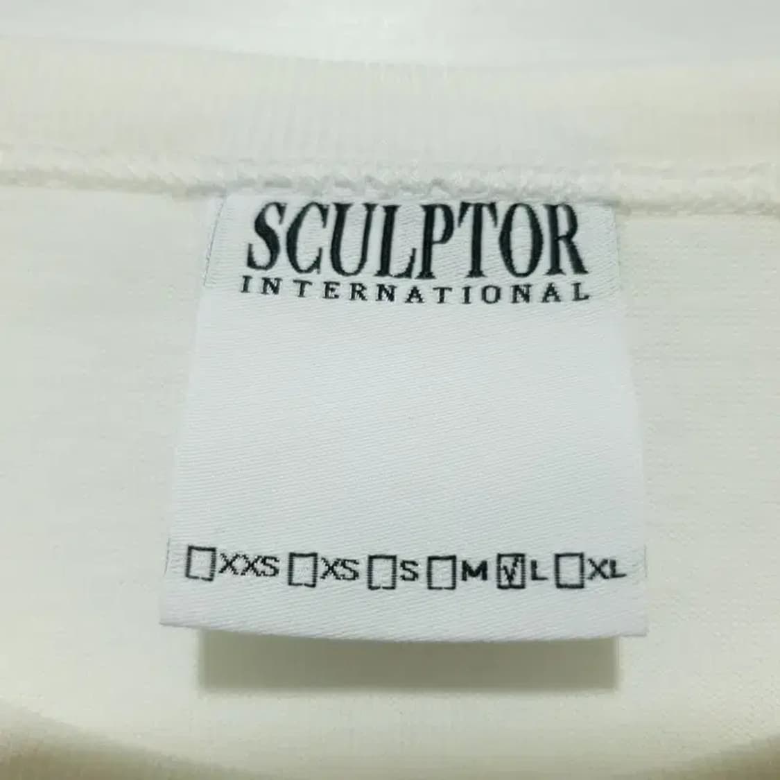 스컬프터 레터링 반팔 L_S1408 상품이미지6