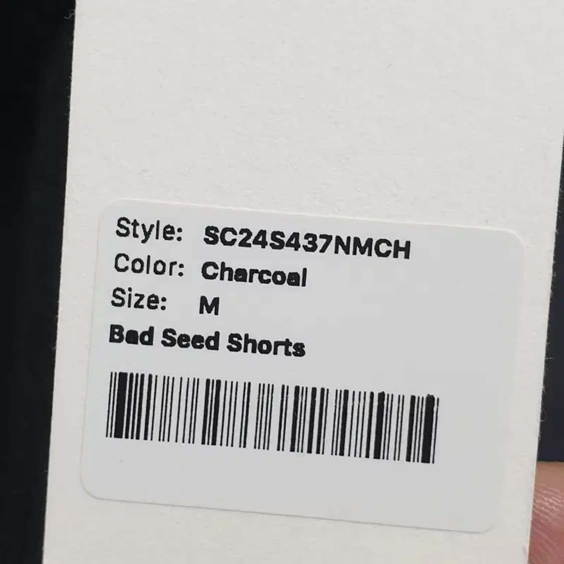 스컬프터 레터링 숏츠 M_S1411 상품이미지4