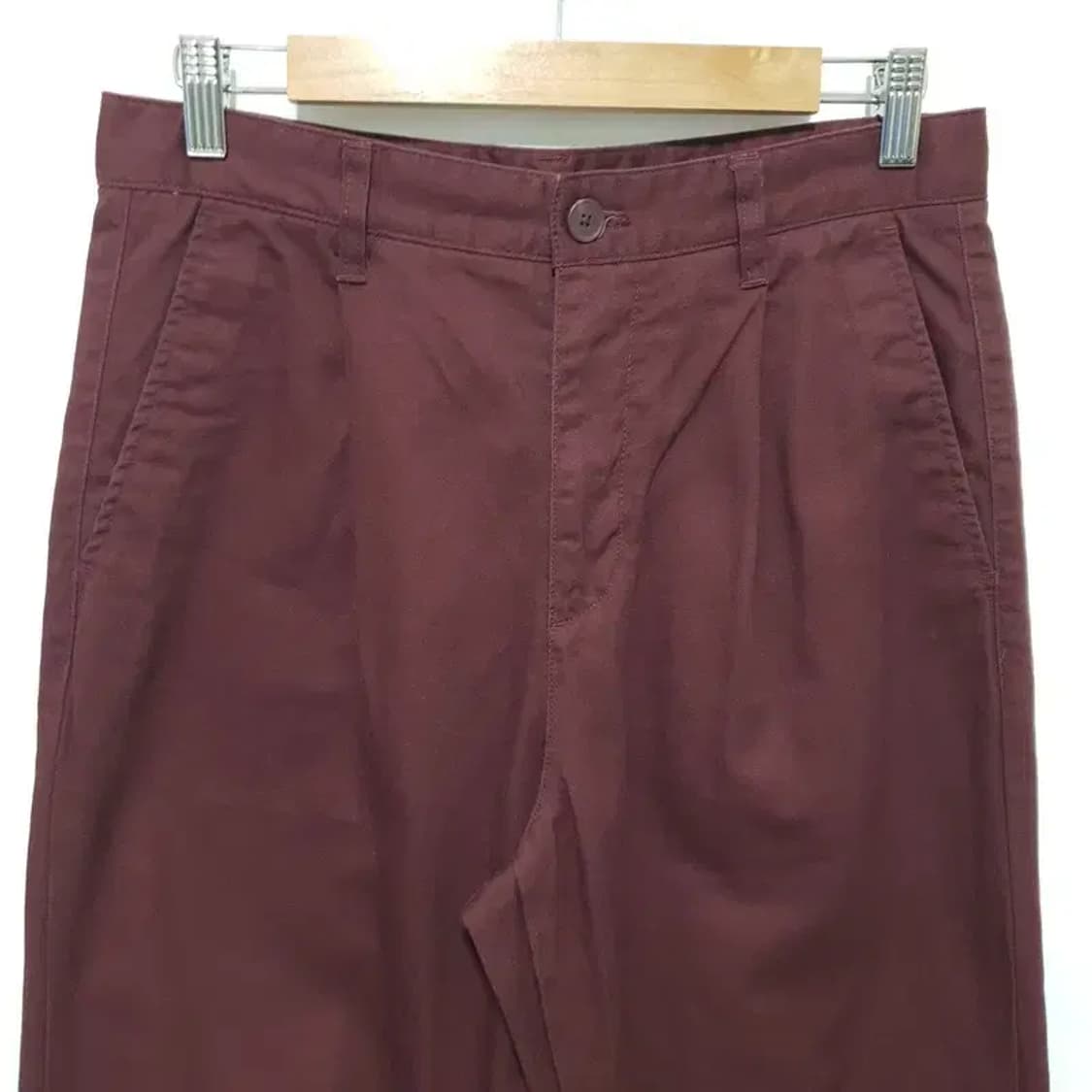 무탠다드 원턱 레귤러핏 치노 팬츠 30_M1582 상품이미지2