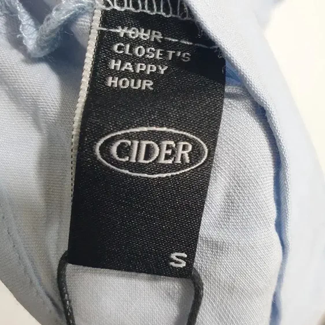 샵사이다 오프숄더 크롭 블라우스 S_S1418 상품이미지7